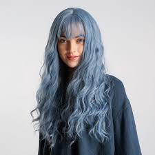 And one that you absolutely need to get right. Buy 24 Long Wave Wig Cosplay Party Long Hair Silver Platinum Blue Wigs Synthetic Heat Resistant Fiber At Affordable Prices Free Shipping Real Reviews With Photos Joom