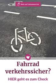Ist Ihr Fahrrad Verkehrssicher Machen Sie Den Check Fahrrad Verkehr Fahrrad Fahren