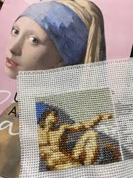 Oeuvre d'art La création d'Adam MINI point de croix, modèle PDF, petit mini  POINT de croix, téléchargement numérique, petit point de croix, point  Michel-Ange