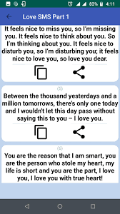 Good night love messages are not just well wishes for a sweet night's sleep, but a good way to show your love that she is in your thoughts before go to bed. Love Sms Make Her Feel Special For Android Apk Download