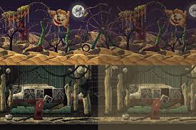 Post Apocalyptic Pixel Art Backgrounds Opengameart Org