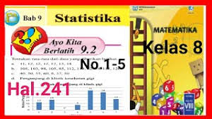 We did not find results for: Ayo Kita Berlatih 9 2 No 1 5 Matematika Kelas 8 Smp Mts Hal 241 Statistika Gucil Chanel Youtube