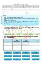 Apa yang dimaksud dengan desa? Pola Keruangan Kota Worksheet