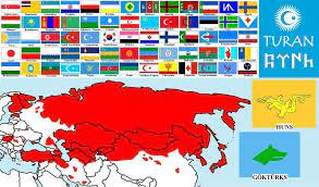 may tengri send celestial blessings kut to all our brothers and sister what we need for a turan union may our brotherhood haritalar boyama sayfalari bayrak