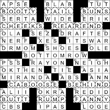 0511 20 Ny Times Crossword 11 May 20 Monday Nyxcrossword Com