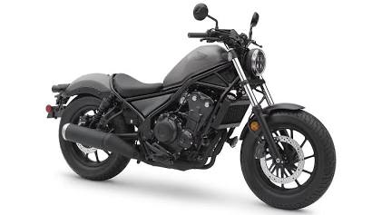 Honda Rebel 500 parallel twin cruiser, AI generated