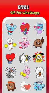 bt21 wallpaper hd sticker wastickerapp bt21 for android apk download