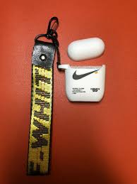 It's really simple to achieve and it's a great w. Airpods Case Nike X Off White With Off White Lanyard Handcrafted Hypebeast Off White Lanyard Airpods Case Nike X Off White