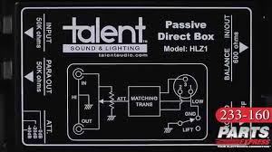 (i've found some but i dunno which one is better for me). Talent Hlz1 Passive Direct Box Youtube