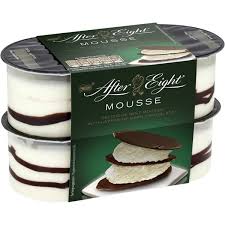 They were created by graham edwards rowntree and company limited in the uk in 1962 and have been manufactured by nestlé since its acquisition of rowntree in 1988. Kaufen Mousse De Menthe Mit Dunkler Schokolade 4er Pack Einheiten 57 G After Eight Supermercado El Corte Ingles