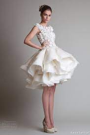 Krikor Jabotian Fall 2013 Couture Closure Collection Wedding Inspirasi Page 2 Short Wedding Dress Gowns Wedding Dresses
