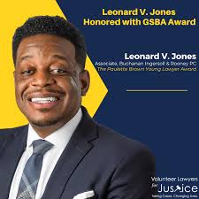 Tracey Salmon-Smith and Leonard V. Jones Honored with GSBA Awards —  Volunteer Lawyers for Justice