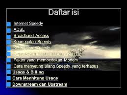 Mar 02, 2021 · cara daptar speedi : Daftar Isi Internet Speedy Internet Speedyinternet Speedyinternet Speedy Adsl Adsladsl Broadband Access Broadband Accessbroadband Accessbroadband Access Ppt Download