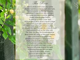 Funeral Poems Swanborough Funerals Funeral Poems Wall Poems Rose Poems