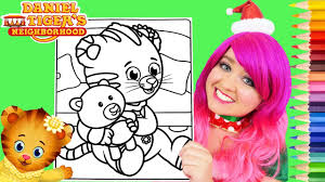 Special agent oso coloring pages. Coloring Daniel Tiger Margaret Baby Sister Coloring Page Prismacolor Pencils Kimmi The Clown Youtube