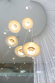 Going to alibaba.com to search for surface mount lighting fixtures commercial. Modern Overhead Lighting Fixture Or Chandelier Consisting Of Stock Photo Picture And Royalty Free Image Image 18832286