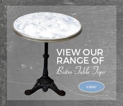 14''w x 14.75''l chair open back design round seat white vinyl upholstery ca117 fire retardant foam chair size: French Style Bistro Tables Wooden Cafe Chairs Bistro Life