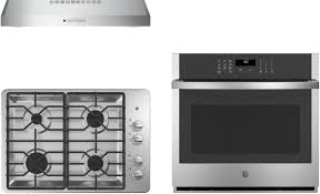 Plan on spending $700 to $900 on a good gas cooktop like the whirlpool wcg97us0ds or $500 to $1,000 on electric models like the kitchenaid kecc604bbl. Ge 3 Piece Kitchen Appliances Package With Jts3000snss 30 Electric Single Wall Oven Jgp3030slss 30 Gas Cooktop And Jvx5300sjss 30 Under Cabinet Convertible Hood In Stainless Steel Walmart Com Walmart Com