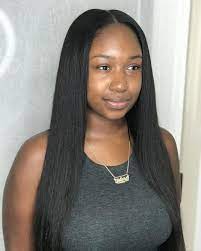 New The 10 Best Hairstyles With Pictures Curly Or Straight Middle Part Sew In Curlyhai Straight Weave Hairstyles Long Weave Hairstyles Sew In Hairstyles