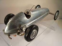 Vintage 1950 S Tether Car Rear View Tether Car Car Model Cars Kits