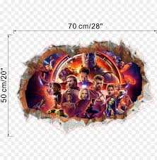 Check out our infinity wall art selection for the very best in unique or custom, handmade pieces from our signs shops. 3d Avengers Infinity War Crack Bedroom Wall Sticker Avengers Infinity War Png Image With Transparent Background Toppng