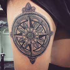 My New Travel Inspired Mandala Compass Tattoo Mandala Compass Tattoo Compass Tattoo Travel Inspired