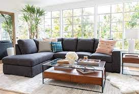 Dfs black/charcoal 4 seater sofa. Lucy Dark Grey 2 Piece 114 Sectional With Left Arm Facing Chaise Living Spaces