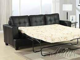 Best choice products modern faux leather convertible futon sofa w/ removable armrests, metal legs, 2 cupholders. Diamond Black Leather Sleeper Sofa By Acme 15061