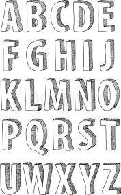 Pero uno de los principales motivos por lo cual llegamos a necesitar moldes de letras para imprimir y. Moldes De Letras De A A Z Para Imprimir Abc Letras Alfabeto Abecedario Abcbrasil Abcdob Lettering Alphabet Hand Lettering Fonts Lettering Alphabet Fonts