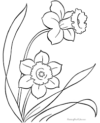 This time of year we can see many wonderful flowers. Spring Coloring Sheets For Kids Coloring Home