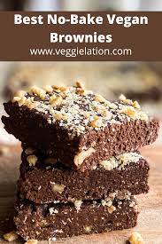 No Bake Healthy Lentil Brownies Vegan Recipe Lentil Dessert Recipes Vegan Dessert Recipes Lentil Dessert