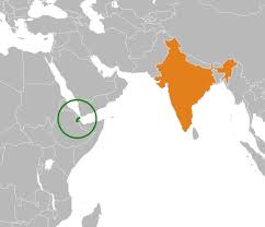 The somali and the afar are the two largest ethnic groups living in the country accounting for about 60% and 35% of the country's population, respectively. File Djibouti India Locator Png Wikipedia