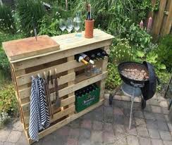 Diy Bbq Beistelltisch Mit Paletten Paletten Recycling Upcycle Ideen Diy Plane Upcycling Ideen Grill Beistelltisch Holzpaletten Mobel Aussentische