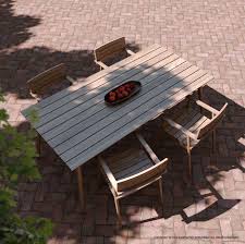 Vintage Outdoor In 2020 Outdoor Dining Furniture Solid Wood Furniture Rectangular Dining Table