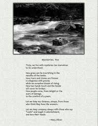 Open To Mystery Of Life Mary Oliver Poetry Rumi Quotes