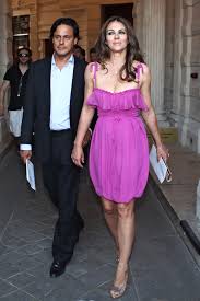 The actress said that she is saddened beyond belief and it is a terrible end for him. Purple Dress Elizabeth Hurley Dresses Purple Dress Elizabeth Hurley