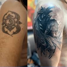 12 Shoulder Tattoo Cover Up Ideas Removery