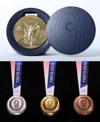 Leads with the most overall medals in the tokyo summer olympics as of 9 p.m. 2020 Tokyo Summer Olympic Medals Revealed Are Made From Recycled Phones And Electronics Techeblog
