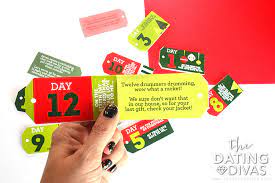 12 Days Of Christmas List 2021 Super Easy 12 Days Of Christmas Gift Ideas The Dating Divas