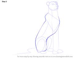 How to draw a cheetah | very easy animals drawing. Learn How To Draw A Cheetah Sitting Big Cats Step By Step Drawing Tutorials