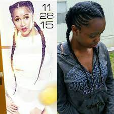 Cardi B Braids Cardi B Braids Loose French Braids Braids