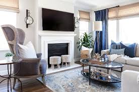 Blue White Greys And Beige Living Room Color Scheme Beige Living Rooms Blue Living Room Living Room Grey
