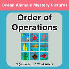 Order of operations coloring activitythis is a fun way for students to practice order of operations, and a perfect activity for those days leading up to thanksgiving! Order Of Operations Color By Number Mystery Pictures
