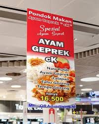 Maybe you would like to learn more about one of these? Spanduk Makanan Minuman Mirror Advertising