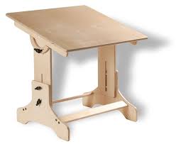 Kids Eco Art Drafting Style Table Natural 249 00 Via Etsy Drafting Table Furniture Projects Drawing Desk