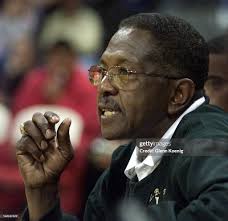 Long Beach Poly coach Ron Palmer coaches his team against Concord De...  News Photo