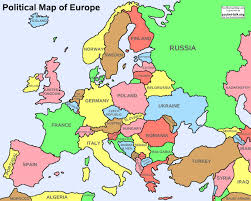 Tutte le nostre mappe sono della nostra società. L Europa E La Russia Mappa Politica Cartina Politica Dell Europa E Della Russia Europa Dell Est Europa