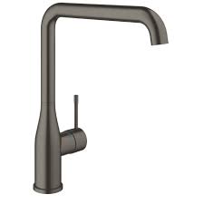 Mitigeur De Lavabo Graphite Brosse Grohe Essence Hard Graphite Robinet Lavabo Evier Lavabo
