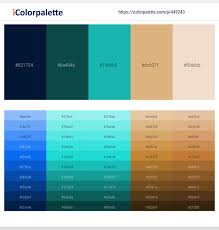 What colors go with blue? 94 Latest Color Schemes With Light Sea Green And Beige Color Tone Combinations 2021 Icolorpalette