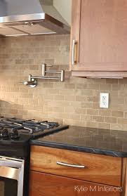 4 Subway Tile Ideas For Your Kitchen Backsplash And Bathroom Purple Kitchen Walls Cherry Wood Cabinets Kitchen Backsplash
